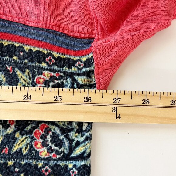 Free People Steppin Out Tunic Shift Dress Color Block Striped Boho - Size Medium - Picture 6 of 7